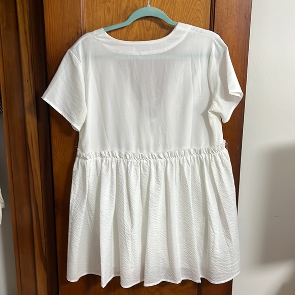 Princess Polly White Babydoll Dress - Picture 6 of 6